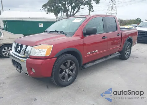 2015 Nissan Titan Sv from USA, damaged, VIN 1N6BA0ED4FN505873